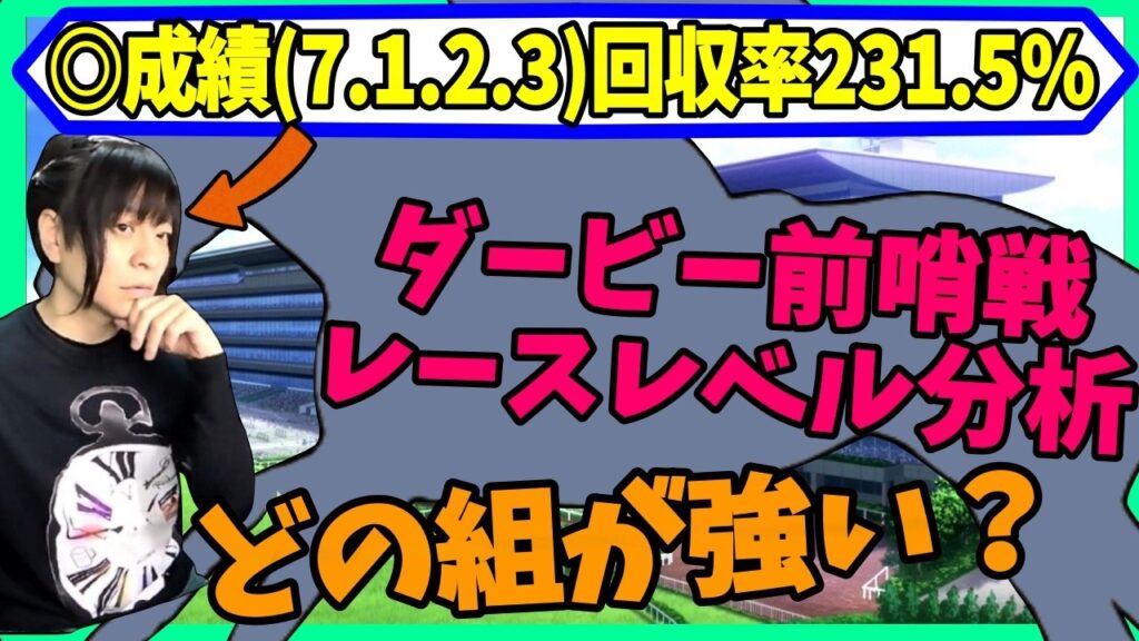 日本ダービー前哨戦トライアル比較!皐月賞組が強い?青葉賞から史上初のダービー馬が出る?徹底分析【穴馬アナリスト朱哩の競馬予想TV2026年/東京優駿】 日本ダービー前哨戦トライアル比較!皐月賞組が強い?青葉賞から史上初のダービー馬が出る?徹底分析【穴馬アナリスト朱哩の競馬予想TV2026年/東京優駿】