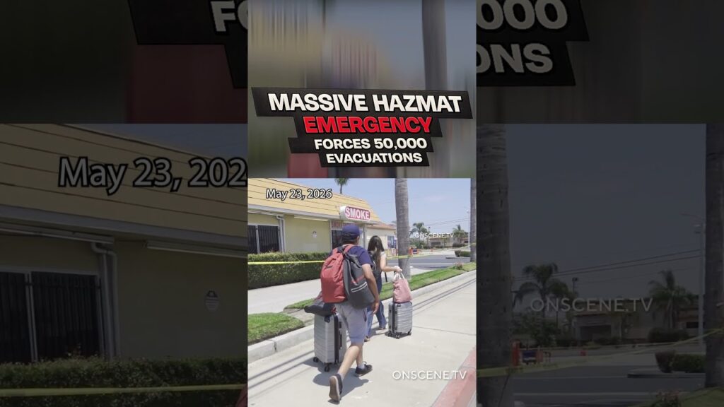 Massive Hazmat Emergency Forces 50,000 Evacuations In Orange County