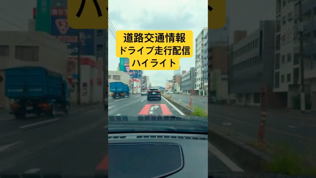 道路交通情報ライブ配信ハイライト！