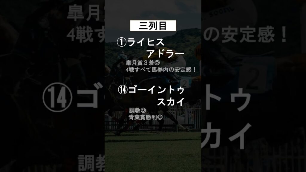 2026日本ダービー#競馬予想#日本ダービー#ダービー