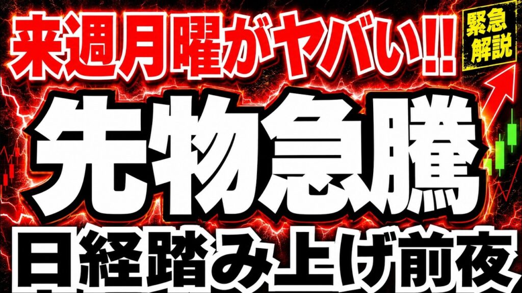 【和平合意】来週の日経踏み上げ確定⁈ 【和平合意】来週の日経踏み上げ確定⁈