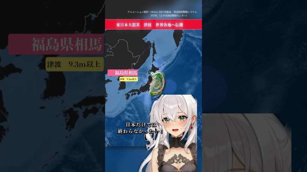 【衝撃】2日後に戻ってきた津波の正体…世界を一周した巨大津波【東日本大震災】 #備え #地震 #南海トラフ