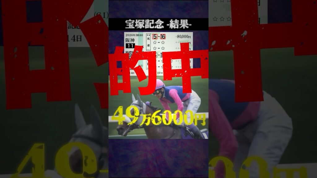 【宝塚記念2026結果】#競馬 #競馬予想 #宝塚記念 #宝塚記念2026 #メイショウタバル #クロワデュノール #ダノンデサイル #shorts
