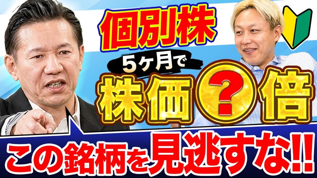 【初心者必見】ゼロから学ぶ個別株の魅力とリスク！！買うべき銘柄もプロが解説！
