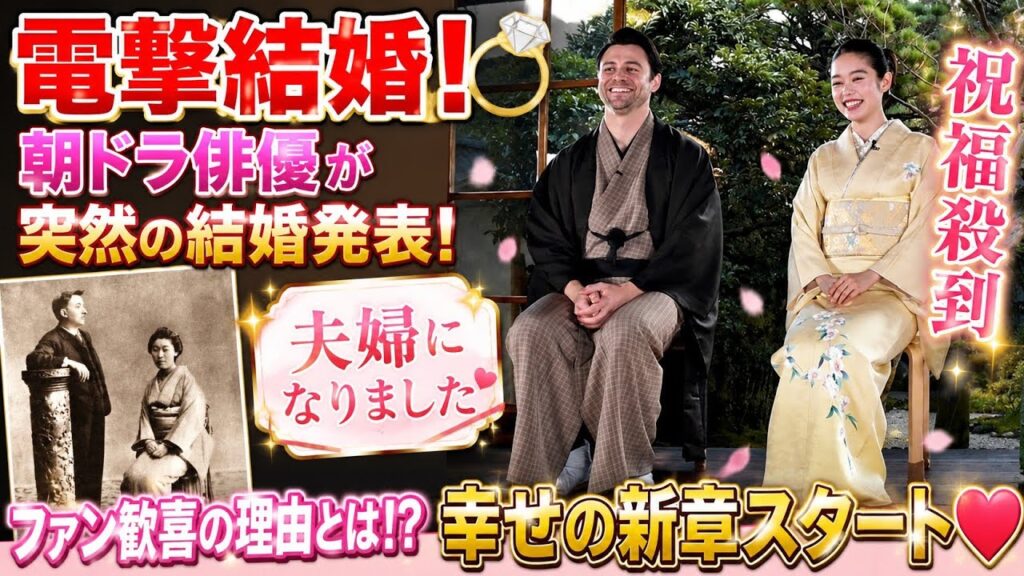 💍🔥【電撃結婚】朝ドラ俳優が突然の結婚発表!😭✨「夫婦になりました」報告に祝福殺到!ファン歓喜の理由とは!?🎉💖 | Drama Xpress 💍🔥【電撃結婚】朝ドラ俳優が突然の結婚発表!😭✨「夫婦になりました」報告に祝福殺到!ファン歓喜の理由とは!?🎉💖 | Drama Xpress