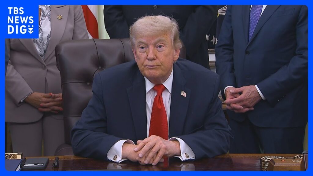 【速報】トランプ大統領「2、3時間以内に署名される」 イランとの戦闘終結に向けた覚書の合意 米テレビインタビューに|TBS NEWS DIG 【速報】トランプ大統領「2、3時間以内に署名される」 イランとの戦闘終結に向けた覚書の合意 米テレビインタビューに|TBS NEWS DIG