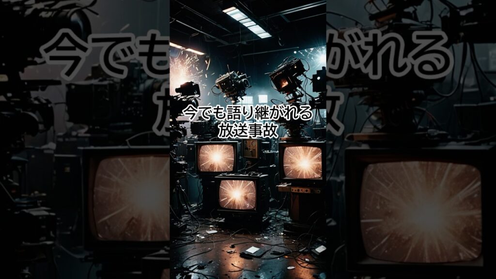 今でも語り継がれる放送事故 #都市伝説 #怖い話 #放送事故