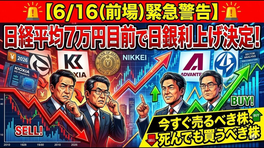 日経平均7万円肉薄相場と日銀利上げの深層