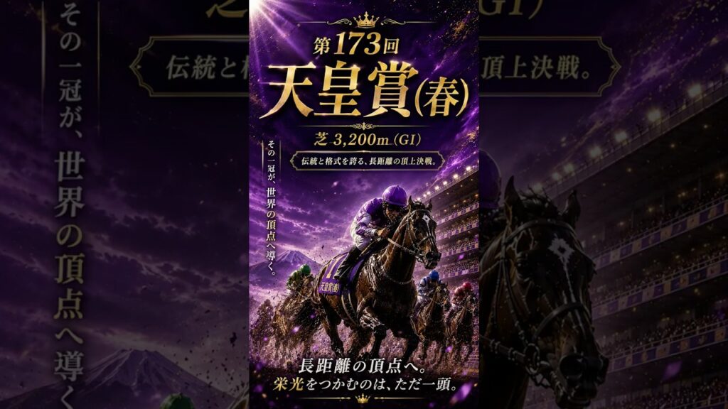 2026.5.3 天皇賞(春)結果
