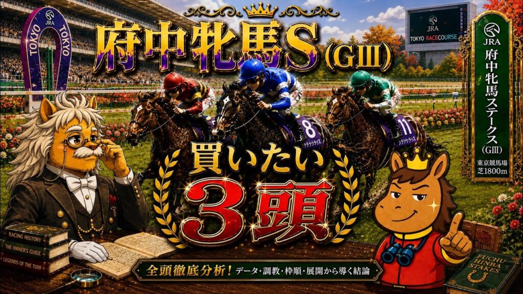 【競馬予想🏇】厳選‼️GⅢ府中牝馬S2026🏆「買いたい3頭🥇✨」