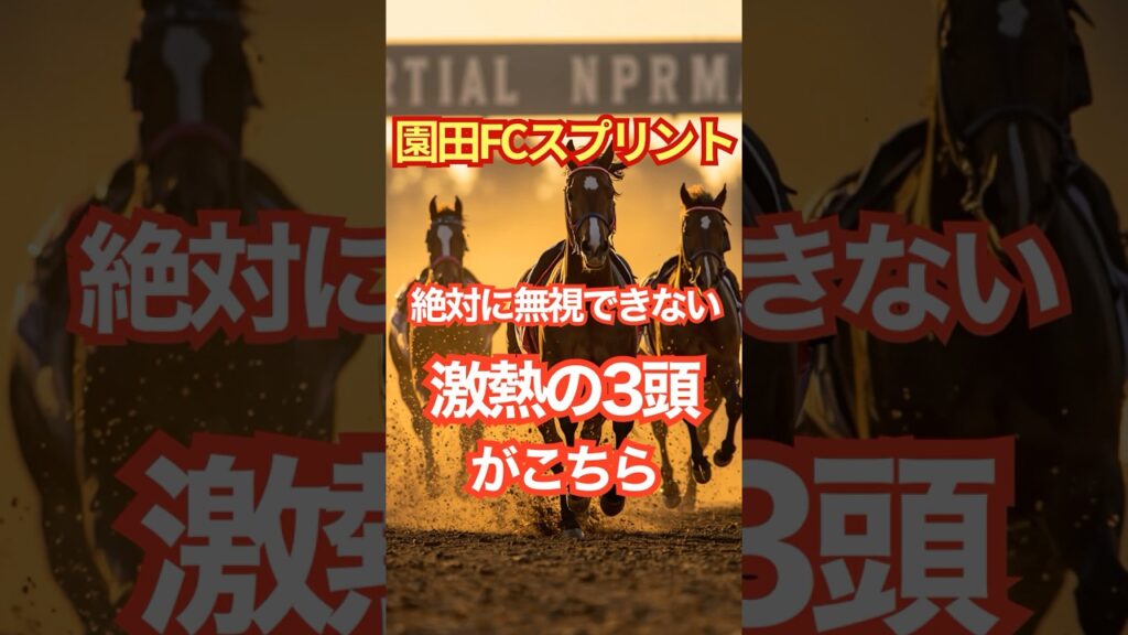 園田FCスプリントで絶対に無視できない激熱の3頭がこちら#競馬 #園田競馬 #園田FCスプリント #重賞予想 #競馬予想 #無料予想 #競馬好き #馬券 #馬券生活 #競馬情報 #競馬ファン
