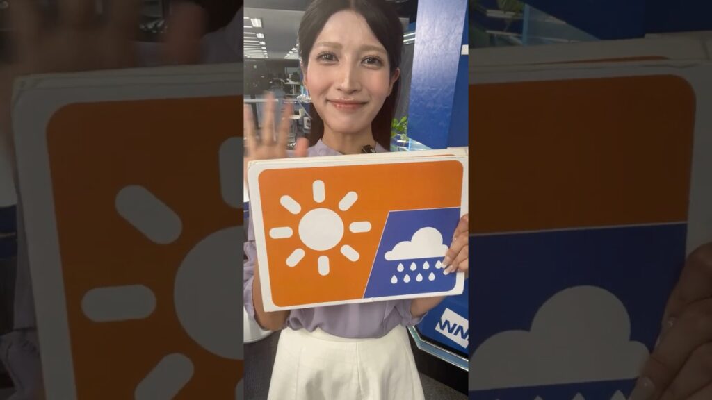 一発収録天気【6月18日】生放送中のお天気ファーストテイク・いそげ!!天気予報 #通勤タイパ #firsttake   #岡本結子リサ