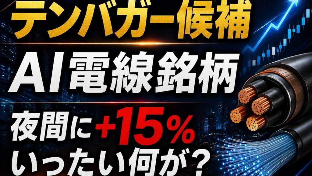 【AI電線2強】フジクラvs古河電工、株価が9.5倍と6.9倍…どっちを買う？利益率と最新決算で徹底比較