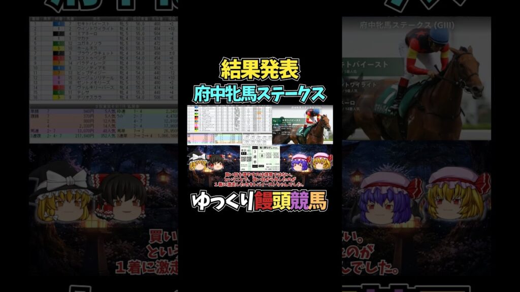 府中牝馬ステークス　2026【競馬予想・結果発表】
