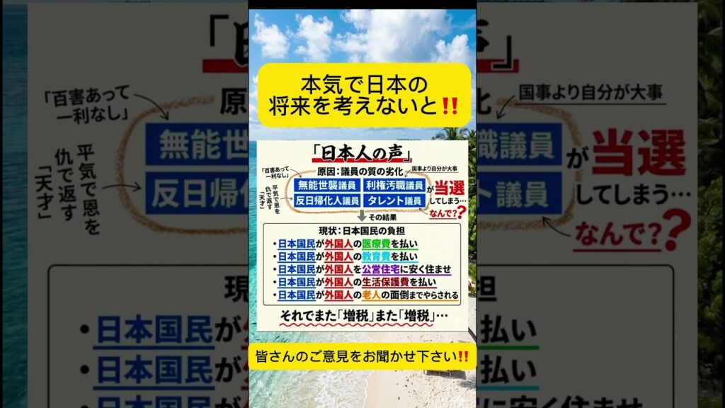 本気で考えないとヤバい‼️ #ニュース #今話題 #速報 #Shorts #どう思う#ショート