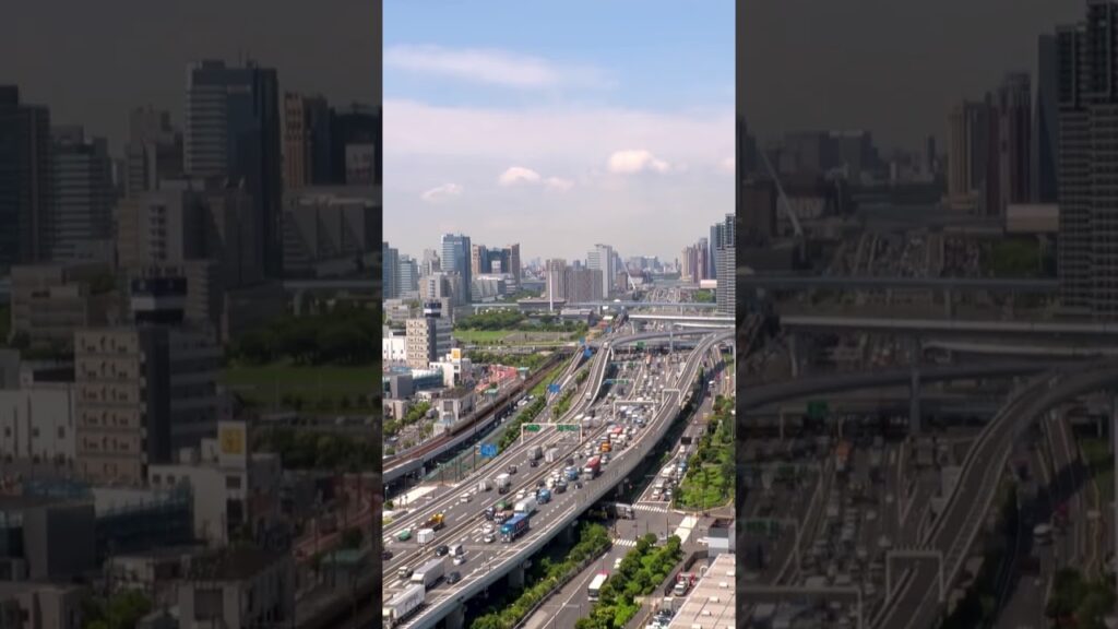 Tokyo Bay Area Traffic Flow | June 19, 2026 🇯🇵 #首都高速湾岸線 #shorts