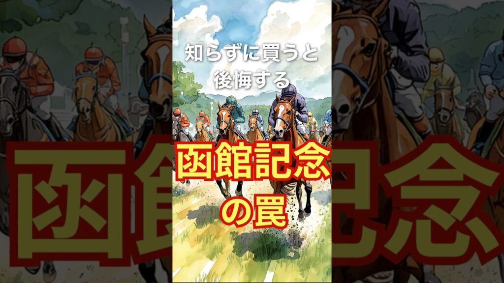 知らずに買うと後悔する函館記念の罠 #競馬 #函館競馬 #函館記念 #重賞予想 #競馬予想 #無料予想 #競馬好き #馬券 #馬券生活 #競馬情報 #競馬ファン #競馬ニュース #競馬女子 #競馬男子 知らずに買うと後悔する函館記念の罠 #競馬 #函館競馬 #函館記念 #重賞予想 #競馬予想 #無料予想 #競馬好き #馬券 #馬券生活 #競馬情報 #競馬ファン #競馬ニュース #競馬女子 #競馬男子