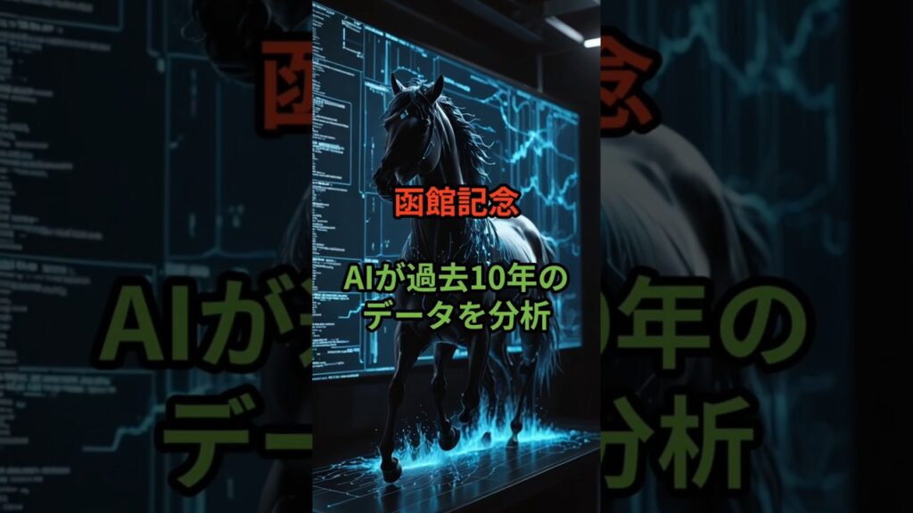 【函館記念】AIが過去10年のデータを分析