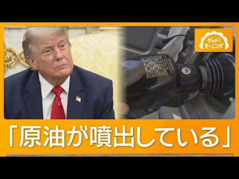 トランプ大統領「ぼったくるな」　ガソリン高値維持を強く批判　石油会社の調査指示【もっと知りたい！】【グッド！モーニング】(2026年6月26日)