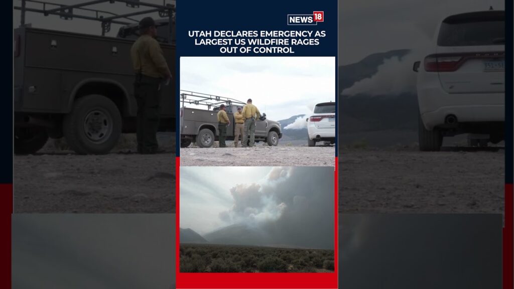 US Wildfire Emergency: Utah Declares State of Emergency as Cottonwood Fire Rages | N18S US Wildfire Emergency: Utah Declares State of Emergency as Cottonwood Fire Rages | N18S