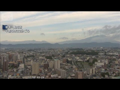 東北地方で震度5弱の地震発生　津波の心配なし(2026年6月28日)