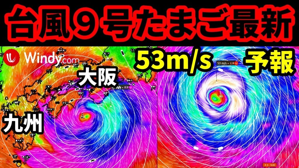 つぎの台風9号2026たまご熱帯低気圧の発生予測と進路予想の最新情報