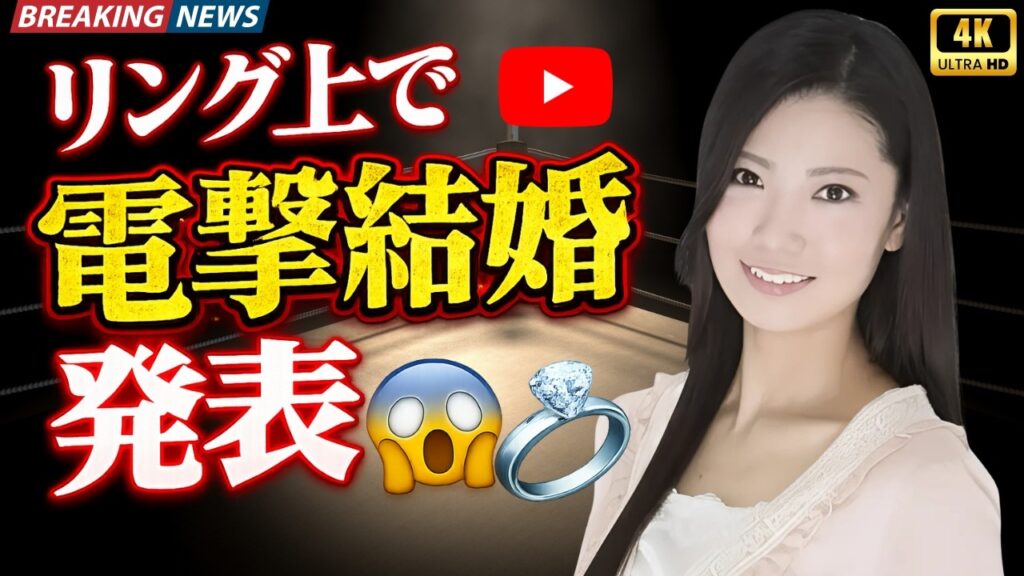 元AKB倉持明日香、リング上で電撃結婚発表!会場騒然のサプライズに祝福殺到#倉持明日香 #AKB48 #結婚発表 元AKB倉持明日香、リング上で電撃結婚発表!会場騒然のサプライズに祝福殺到#倉持明日香 #AKB48 #結婚発表