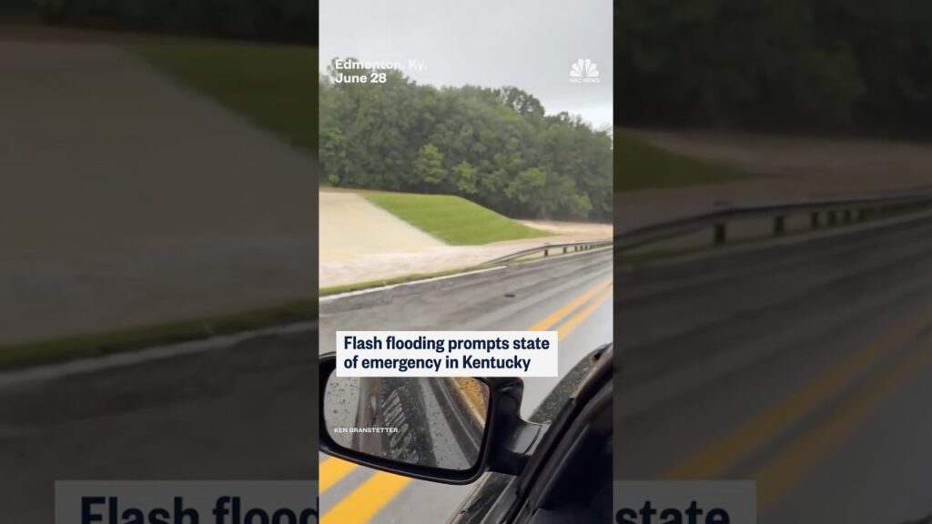 Flash flooding prompts state of emergency in Kentucky