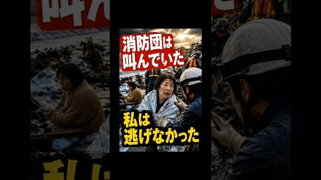 消防団は叫んでいた…それでも私は逃げなかった【東日本大震災】