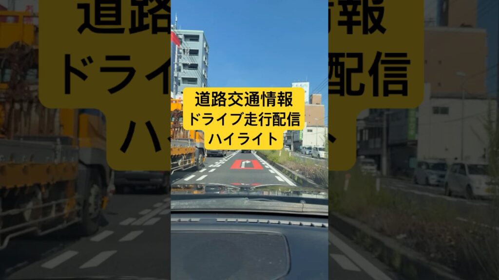 道路交通情報ライブ配信 ハイライト！