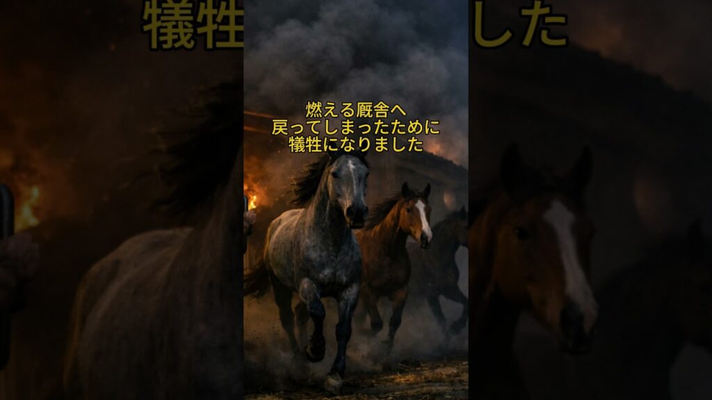 馬と人との間で起きたこと