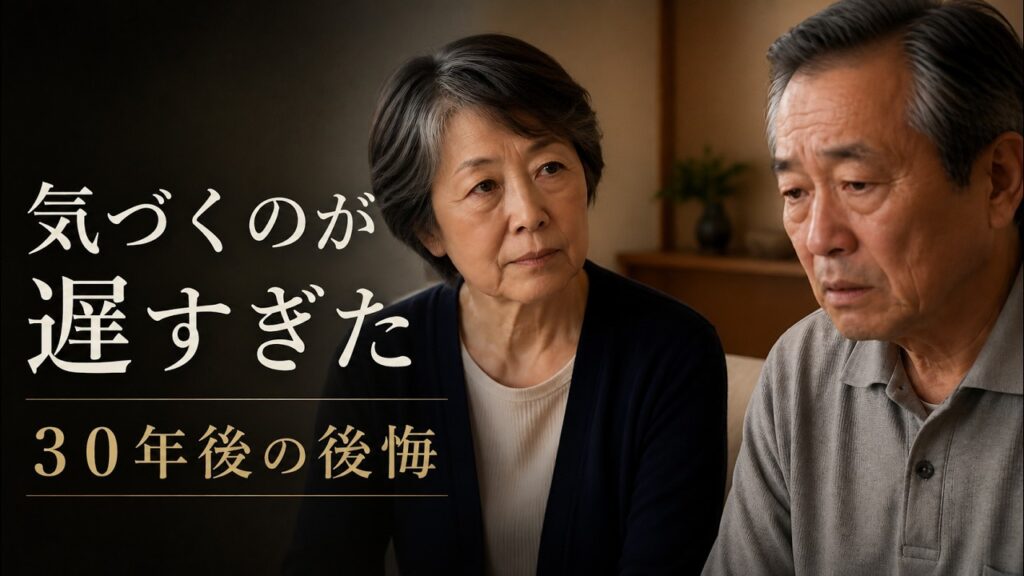 【夫婦の悩み】定年後に妻から離婚宣言。夫が最後まで気づけなかったものとは