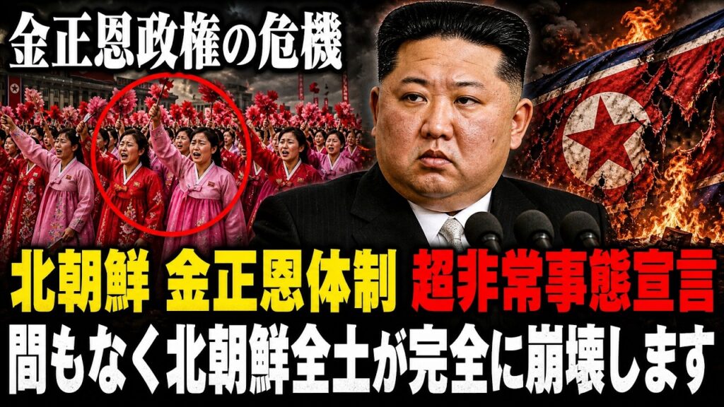 [🚨緊急] 金正恩ラインに非常事態宣言！平壌が完全に崩壊しつつある衝撃的な3つの理由