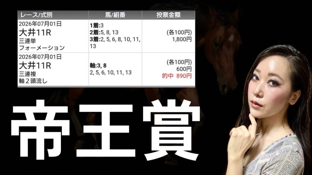 【帝王賞2026】三連単1着にリベンジの本命とヒモに復活の穴馬で万馬券を狙え【地方競馬】
