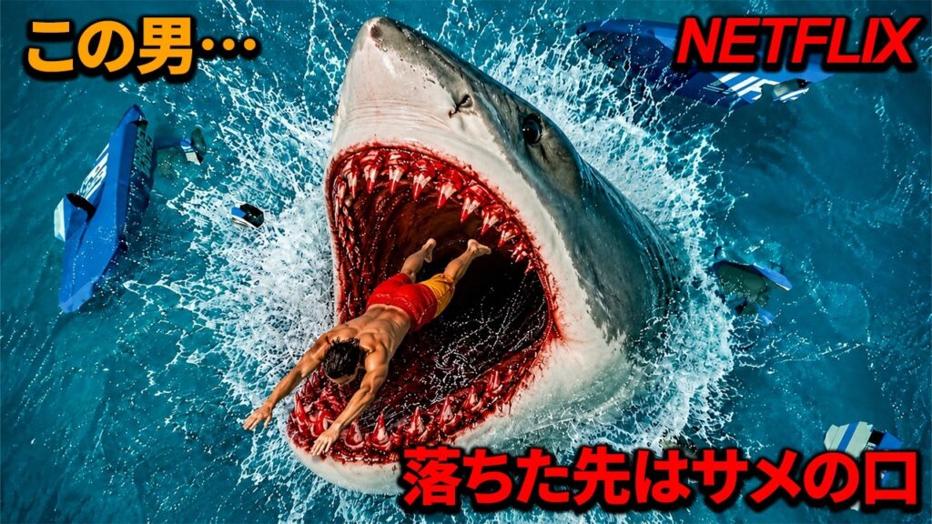見れば見るほど背筋が凍る…津波は、最も恐ろしい捕食者まで連れてきた。【映画紹介】