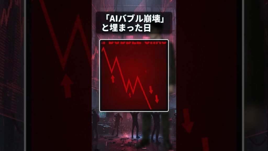 【AI相場は終わった?】半導体急落でも僕が売らない理由|資産形成 #Shorts 【AI相場は終わった?】半導体急落でも僕が売らない理由|資産形成 #Shorts