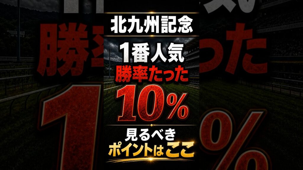 【北九州記念】過去10年データで徹底検証#北九州記念2026 #競馬予想#shorts 【北九州記念】過去10年データで徹底検証#北九州記念2026 #競馬予想#shorts