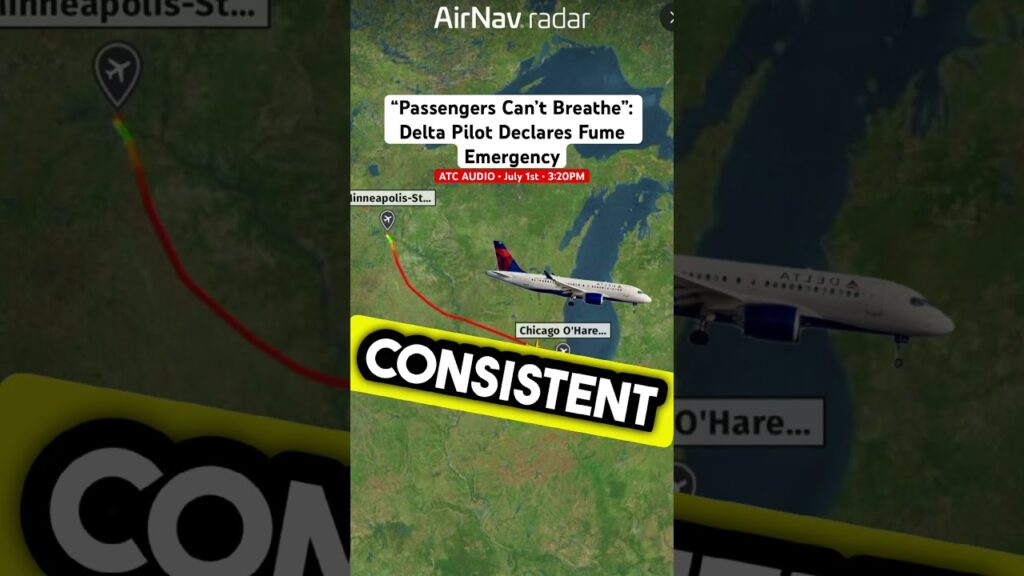 “Passengers Can’t Breathe”: Delta Pilot Declares Fume Emergency