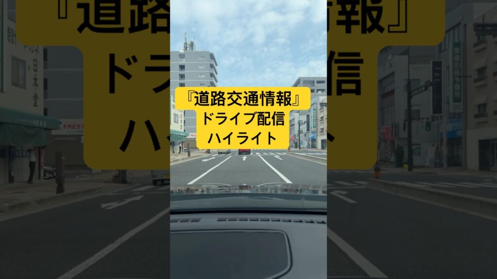 『道路交通情報』ライブ配信 ハイライト