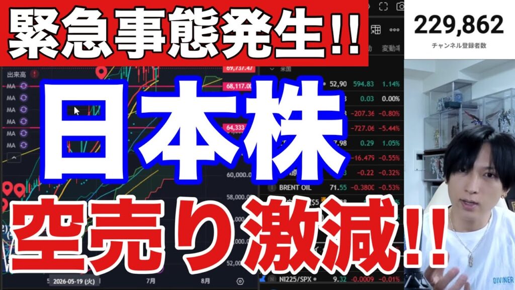 【緊急,日本株空売り激減‼】キオクシア11%暴落ヤバい。AI半導体株急落で日経平均崩壊か。ドル円161円推移。米国株、ナスダック、半導体株どうなる。仮想通貨BTC弱 【緊急,日本株空売り激減‼】キオクシア11%暴落ヤバい。AI半導体株急落で日経平均崩壊か。ドル円161円推移。米国株、ナスダック、半導体株どうなる。仮想通貨BTC弱