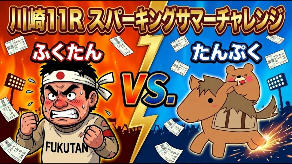 スパーキングサマーチャレンジ2026予想【川崎競馬】アランバローズが出走📚【全頭診断＋調教診断＋買い目】