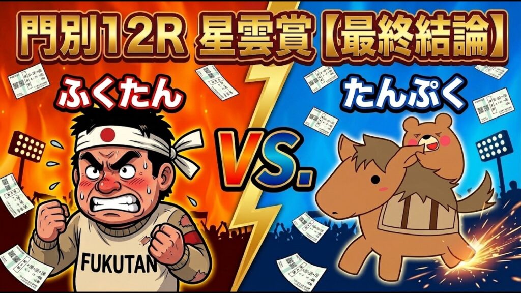 星雲賞2026予想【門別競馬】1強？2強？3強？2日連続トリプル的中🎯🎯🎯【最終結論】