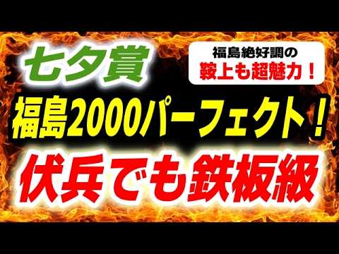 七夕賞2026【伏兵でも鉄板級】福島2000mパーフェクト!今福島で絶好調の鞍上がエスコート! 七夕賞2026【伏兵でも鉄板級】福島2000mパーフェクト!今福島で絶好調の鞍上がエスコート!