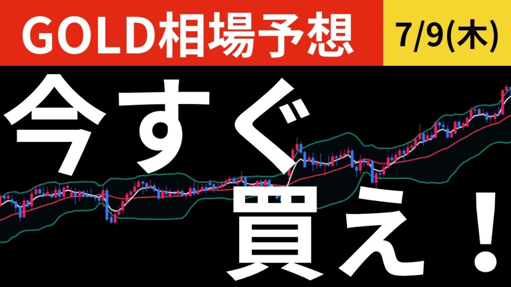 【GOLD相場予想】金が上がる条件が揃った？｜シナリオ解説