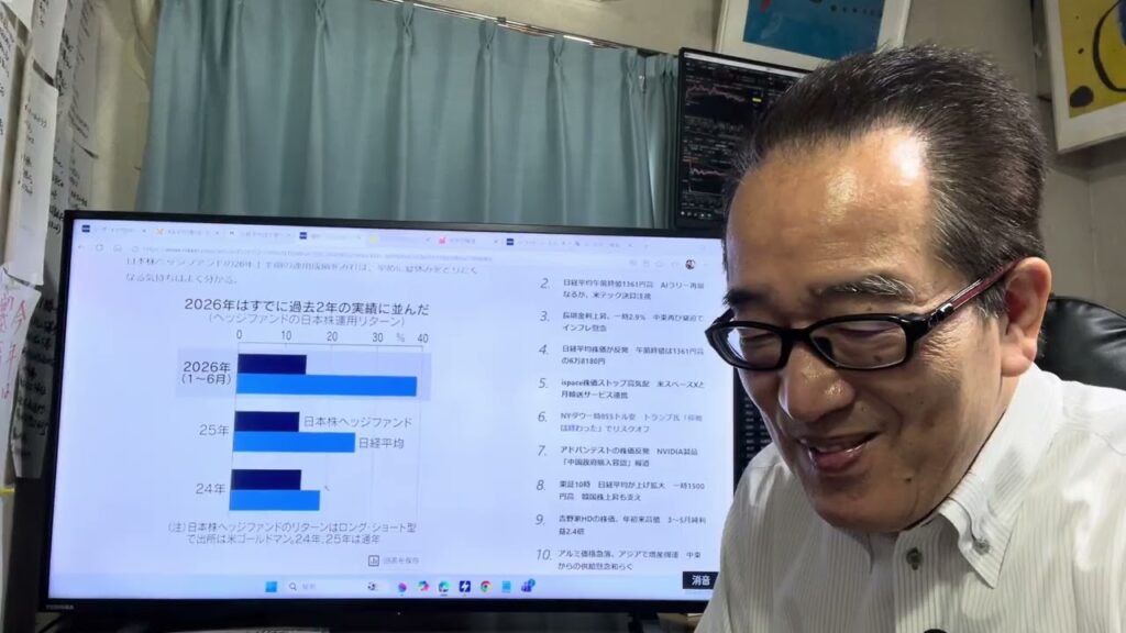 7月9日（木）日経平均は924円高。AI・半導体関連株中心に反発したが、25日線は3営業日連続で上回れず。