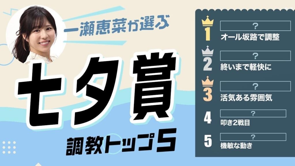 【七夕賞2026予想｜調教トップ5】サヴォーナが連勝で重賞初Vなるか？ あの伏兵が浮上