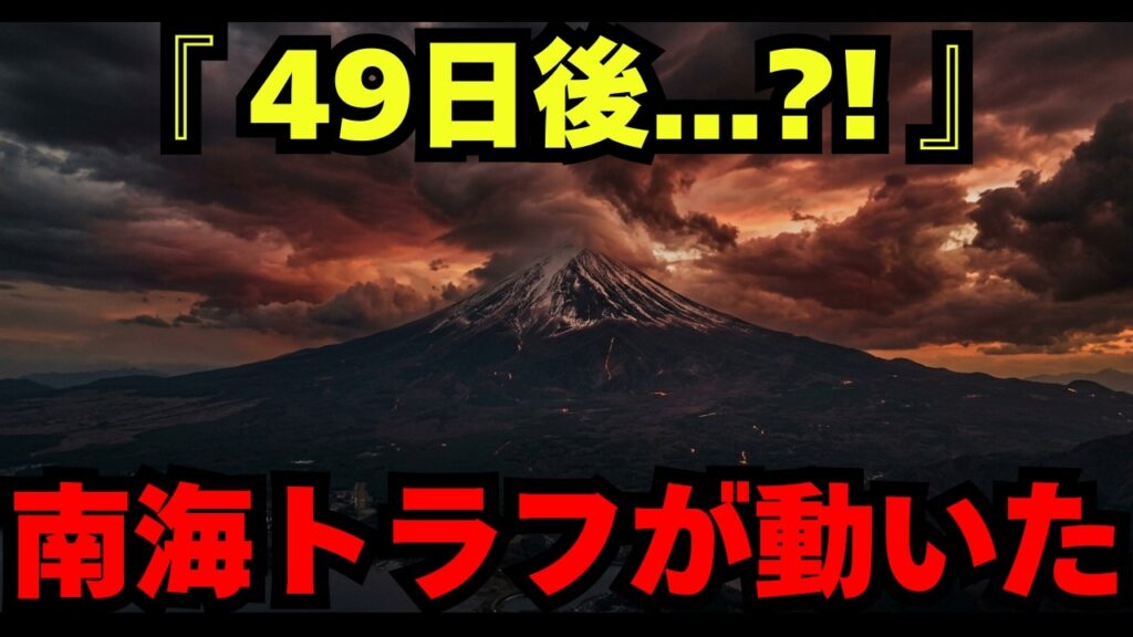 山梨震度6弱の直後に南海トラフが動いた…気象庁も認めた"不気味な一致"【都市伝説 予言】