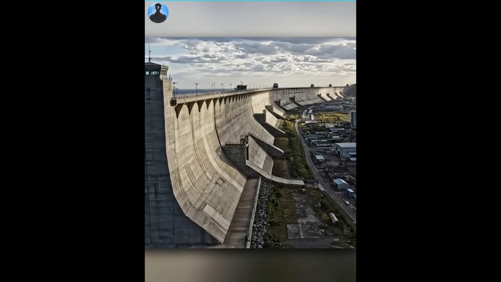 Can This Giant Wall Stop a Tsunami 🤔 #shorts