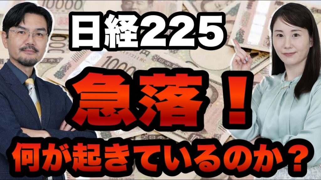 日経225「急落！何が起きているのか？」