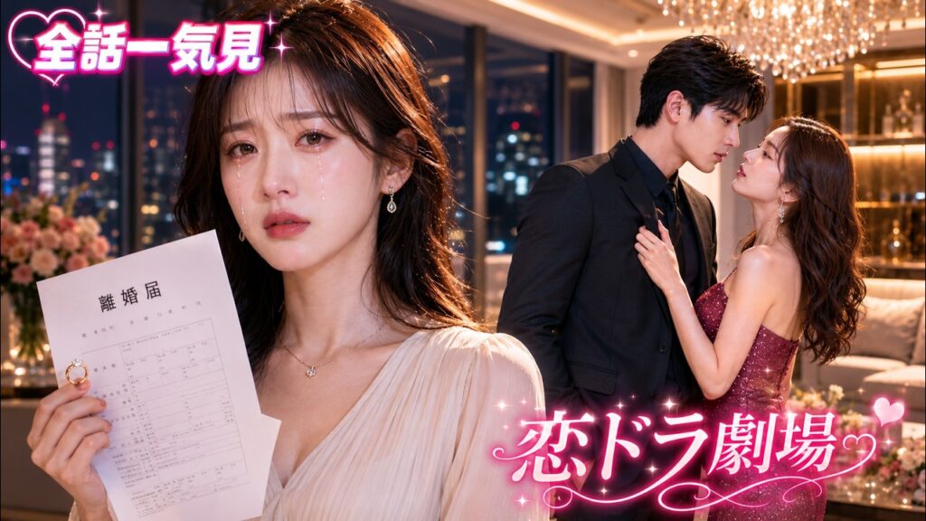 日本語吹き替え|結婚記念日に夫と元カノの裏切りを目撃！妻は即離婚、財閥令嬢に戻ると元夫は崩れ落ち #ショートドラマ #中国ドラマ #恋愛 #追妻火葬場